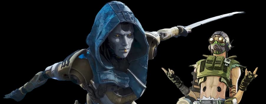 Apex Legends characters Ash and Octane