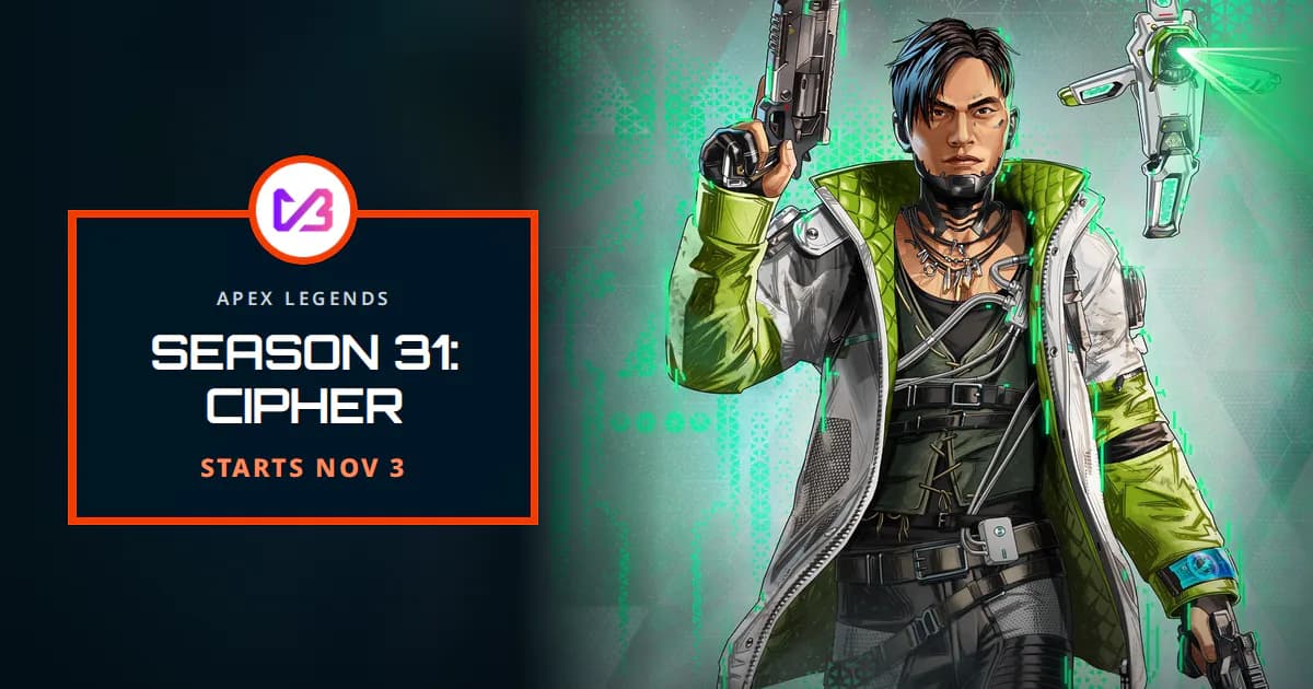 Apex Legends Season 31 Cipher: release date and what's new